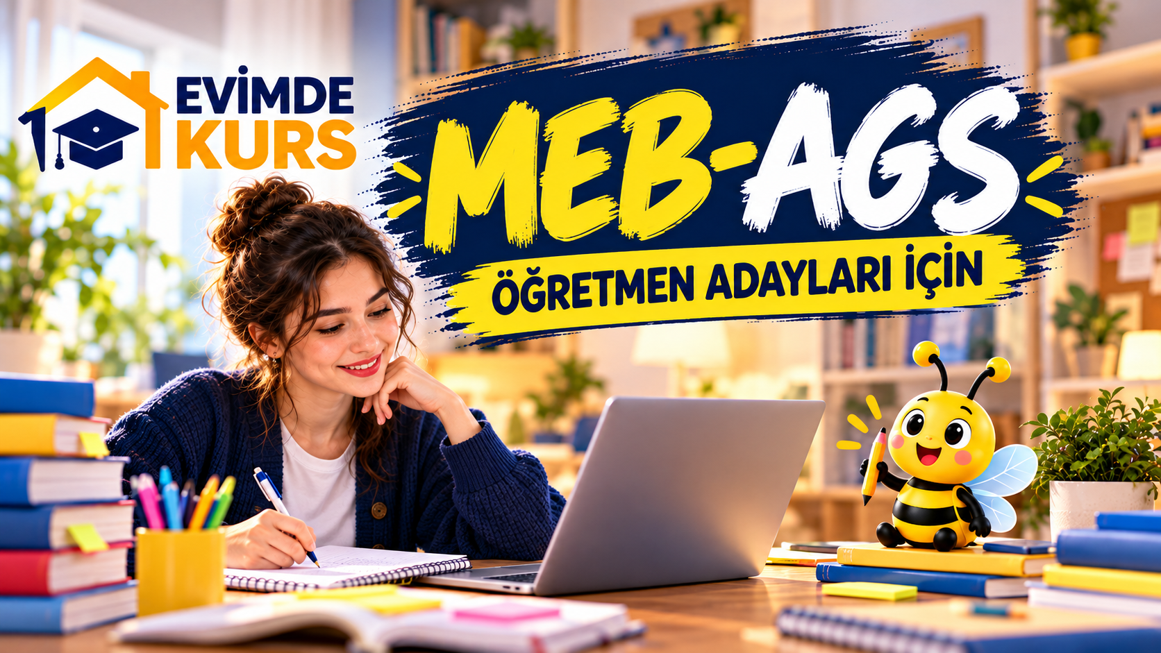 EVİMDE KURS MEB-AGS öğretmen adayları için hazırlık programı